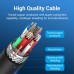 Кабель Type-C-Type-B 3.0 Vention PVC 1m 5Gbps Black (CQVBF)