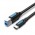 Кабель Type-C-Type-B 3.0 Vention PVC 1m 5Gbps Black (CQVBF)