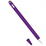 Чехол TPU Goojodoq Hybrid Ear для стилуса Apple Pencil 2 Violet