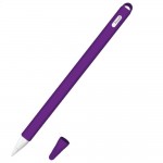 Чехол TPU Goojodoq Hybrid Ear для стилуса Apple Pencil 2 Violet