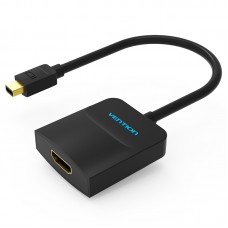 Адаптер MiniDisplayPort-HDMI Vention 1080P 60Hz Black (HBCBB)