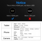 Кабель HDMI-microHDMI v.2.0 Vention 4K 60Hz 18Gbps HDR Video Dolby Audio 1.5m Black (VAA-D03-B150)
