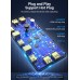 Сплиттер KVM 2 in 1 Out HDMI-HDMI Vention 4K 30Hz 4USB gold-plated Black (AFRB0)