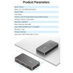 Сплиттер KVM 2 in 1 Out HDMI-HDMI Vention 4K 30Hz 4USB gold-plated Black (AFRB0) Сплиттер KVM 2 in 1 Out HDMI-HDMI Vention 4K 30Hz 4USB gold-plated Black (AFRB0)