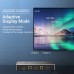 Сплиттер KVM 2 in 1 Out HDMI-HDMI Vention 4K 30Hz 4USB gold-plated Black (AFRB0)