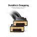 Кабель DVI-D-DVI-D (24+1) Vention PVC 2K 60Hz Dual Linik gold-plated 1.5m Black (EAABG)