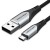 Кабель USB-MicroUSB Reversible Vention TPE Nylon 3A 480Mbps nickel-plated 2m Grey (COCHH)