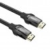 Кабель HDMI-HDMI v.2.0 Vention 4K 60Hz 18Gbps Nylon Braided 2m Black (VAA-B05-B200)