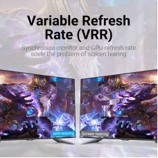 Кабель Vention HDMI-HDMI V2.1 (M/M) Cotton Braided 8K 60Hz 4K 120Hz 48Gbps 3m Silver (ALCII)