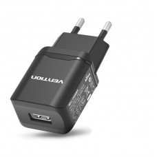 Сетевое зарядное устройство 1USB Vention 10.5W 2.1A Black (DC5203-B)