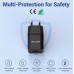 Сетевое зарядное устройство 1USB Vention 10.5W 2.1A Black (DC5203-B)