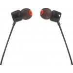 Наушники гарнитура вакуумные JBL T110 Black