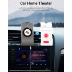 Кабель Audio Aux 3.5мм-3.5мм Vention TRRS M/M Round Nylon gold-plated 1m Grey (BAQHF)