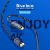 Кабель DisplayPort-HDMI v.1.2 Vention 4K 2K 30Hz 21.6Gbps 2m Black (HAGBH)