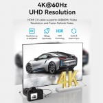 Кабель HDMI-microHDMI v.2.0 Vention Metal GND 4K 60Hz 18Gbps HDR Video Dolby Audio 3m Black (AGIBI) Кабель HDMI-microHDMI v.2.0 Vention Metal GND 4K 60Hz 18Gbps HDR Video Dolby Audio 3m Black (AGIBI)