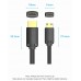 Кабель HDMI-miniHDMI v.2.0 Vention Metal GND 4K 60Hz 18Gbps HDR Video Dolby Audio 1.5m Black (AGHBG)
