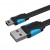 Кабель USB-MiniUSB 2.0 5pin Vention Flat 0.25m Black (VAS-A14-B025)