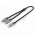 Кабель Audio Type-C-2RCA Vention M/2xF Cotton gold-plated 0.5m Black (BGVBD)