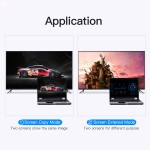 Адаптер HDMI-VGA v.1.4 Vention 0.2m Flat со звуком и питанием Black (ACKBB)