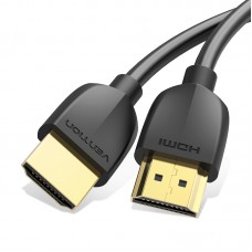 Кабель HDMI-HDMI v.2.0 Vention Portable PVC Shell 4K 60Hz 18Gbps gold-plated 0.5m Black (AAIBD)