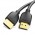 Кабель HDMI-HDMI v.2.0 Vention Portable PVC Shell 4K 60Hz 18Gbps gold-plated 0.5m Black (AAIBD)