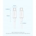 Кабель Type-C-Type-C Vention TPE PVC Round PD 60W 3A 480Mbps 2m White (TRCWH)