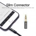 Кабель Audio 3.5мм-3.5мм Vention F/2xM TPE Jaket headset+earphone 0.3m Black (BBSBY)