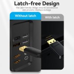 Кабель DisplayPort-HDMI v.1.2 Vention PVC 4K 30Hz 2K 60Hz 1m Black (HFOBF) Кабель DisplayPort-HDMI v.1.2 Vention PVC 4K 30Hz 2K 60Hz 1m Black (HFOBF)