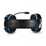 Наушники гарнитура накладные REAL-EL GDX-7500 Black/Blue