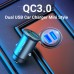 Автомобильное зарядное устройство 2USB Vention 25W QC3.0 DC 12-24V 5A Grey (CC-85-H)
