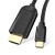 Кабель Type-C-HDMI Thunderbolt 3 v.1.4 Vention 4K 30Hz 2K 30Hz 1m Black (CGUBF)