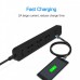 Кабель Vention USB-MicroUSB PVC Flat 0.5m Black (VAS-A08-B050)