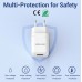 Сетевое зарядное устройство 1USB Vention 10.5W 2.1A White (DC5203-W)