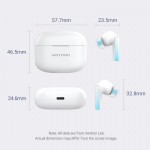 Наушники гарнитура вакуумные Bluetooth 5.3 TWS Vention Elf Earbuds E04 White (NBIW0) Наушники гарнитура вакуумные Bluetooth 5.3 TWS Vention Elf Earbuds E04 White (NBIW0)