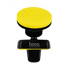 Автодержатель Hoco CA16 Magnetic Black/Yellow