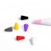 Чехол TPU Coteetci для наконечника стилуса Apple Pencil (1-2 поколение) 8шт. Multicolor