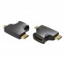 Адаптер 2 в 1 MicroHDMI-MiniHDMI-HDMI Vention (4K 30Hz MiniHDMI) (1080p 60Hz MicroHDMI) Black (AGFBO)