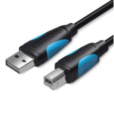 Кабель USB-Type-B 2.0 Vention Print 3m Black (VAS-A16-B300)