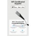 Кабель USB-Lightning Vention TPE Nylon MFi C89 2.4A 480Mbps nickel-plated 0.5m Grey (LABHD)