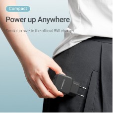 Сетевое зарядное устройство Vention 1USB 18W 3A QC3.0 White (FEKW0-EU)