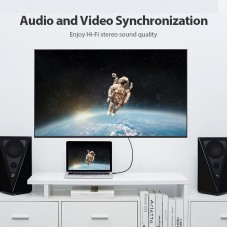 Кабель HDMI-HDMI v.2.0 Vention Portable PVC Shell 4K 60Hz 18Gbps gold-plated 3m Black (AAIBI)
