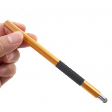 Стилус ручка SK 3 в 1 Capacitive Drawing Point Ball Gold