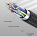 Удлинитель Type-C-Type-C 3.2 Vention Nylon M/F Thunderbolt 3 4K 60Hz PD 100W 10Gbps 5A 1m Grey (TABHH)