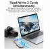 USB HUB Vention 7 in 1 Type-C-HDMI-USB 3USB 4K60Hz SD/TF PD 100W Gray (TOPHB)