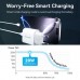 Сетевое зарядное устройство Vention 1Type-C 20W 3A + USB-C to Lightning cable М-М White