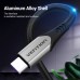 Кабель USB-Type-C Vention TPE Nylon 5A 480Mbps nickel-plated 3m Grey (COFHI)