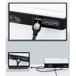 Кабель HDMI-HDMI v.2.0 Vention 4K 60Hz 18Gbps Nylon Braided 2m Black (VAA-B05-B200)