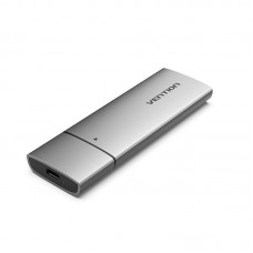 Внешний карман Vention для M.2 NGFF SSD USB 3.0 Silver (KPEH0)
