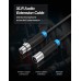 Кабель Audio XLR-XLR Vention PVC M/F nickel-plated 1m Black (BBFBF)