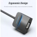 Адаптер HDMI-VGA v.1.4 Vention 1080P 60Hz 0.15m 3.5 audio microusb power Black (ACFBB)
